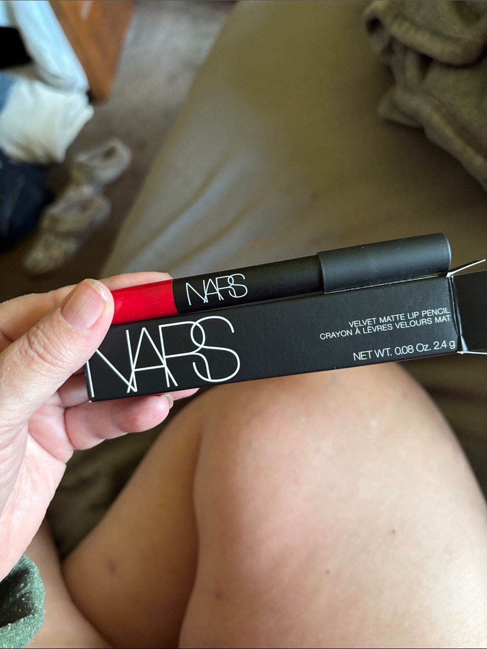 NARS Velvet Matte Lip Pencil — Vivid Red
